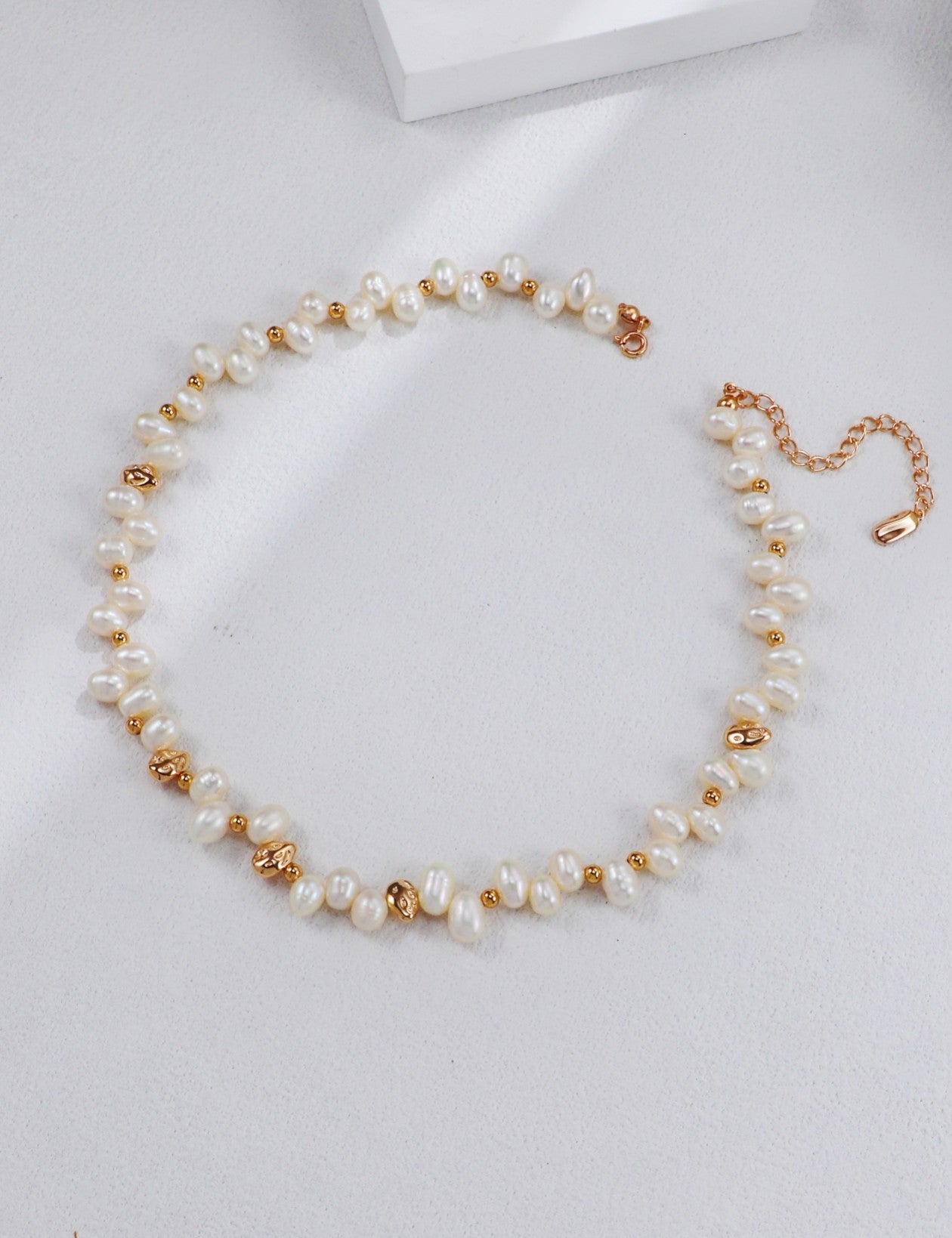 Tide Glow Pearl Necklace | 925 Sterling Silver